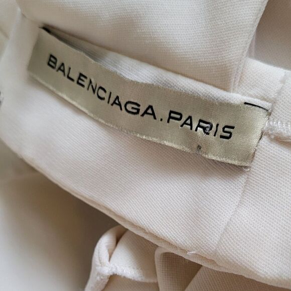 Stunning Balenciaga Paris Ivory top Size M - Picture 4 of 7